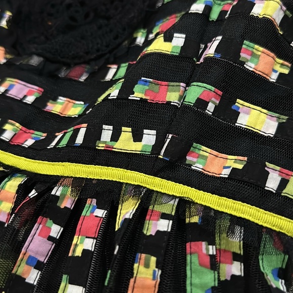 Cynthia Cynthia steffe multicolored summer top size 8 - Picture 4 of 8